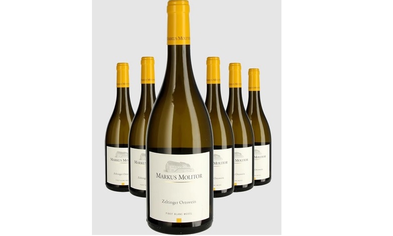 6 Flaschen Zeltinger Ortswein Pinot Blanc inkl. Versand von Weinzeche