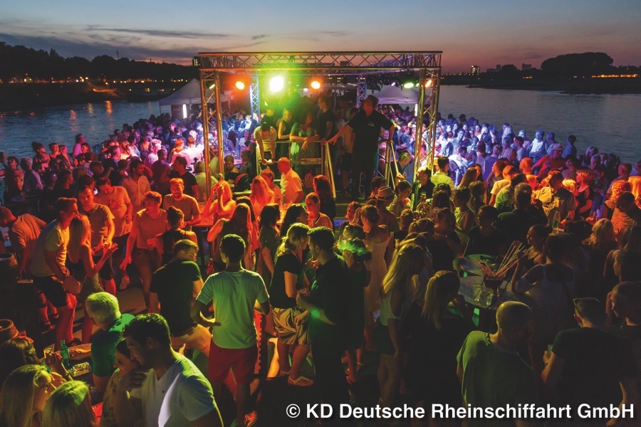 Schlager-Partyboot in Köln am 14.06.2025 mit Müller-Touristik