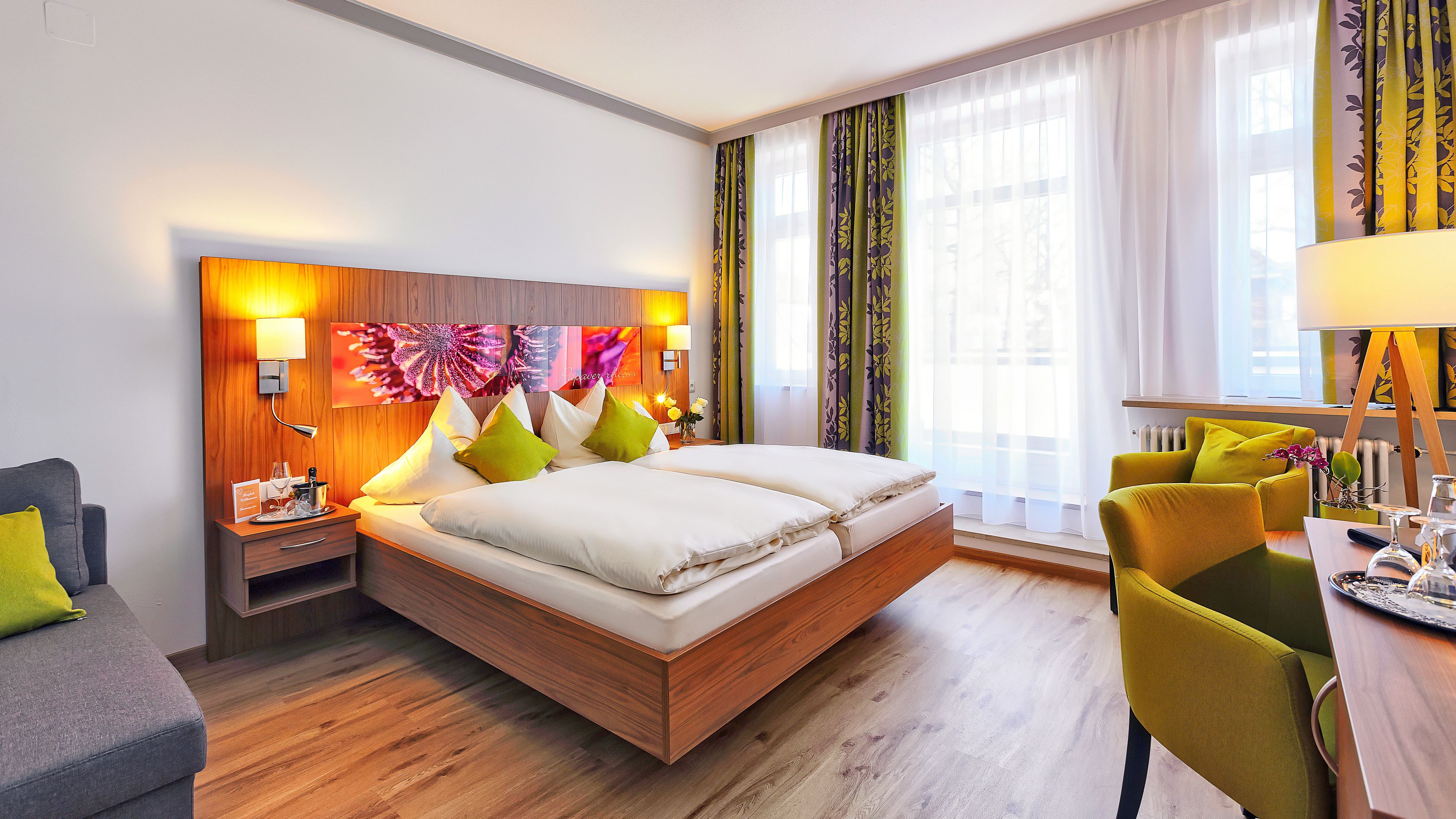 „Blütenzauber“ im Hotel Sonnengarten**** im Allgäu im Doppelzimmer für zwei Personen
