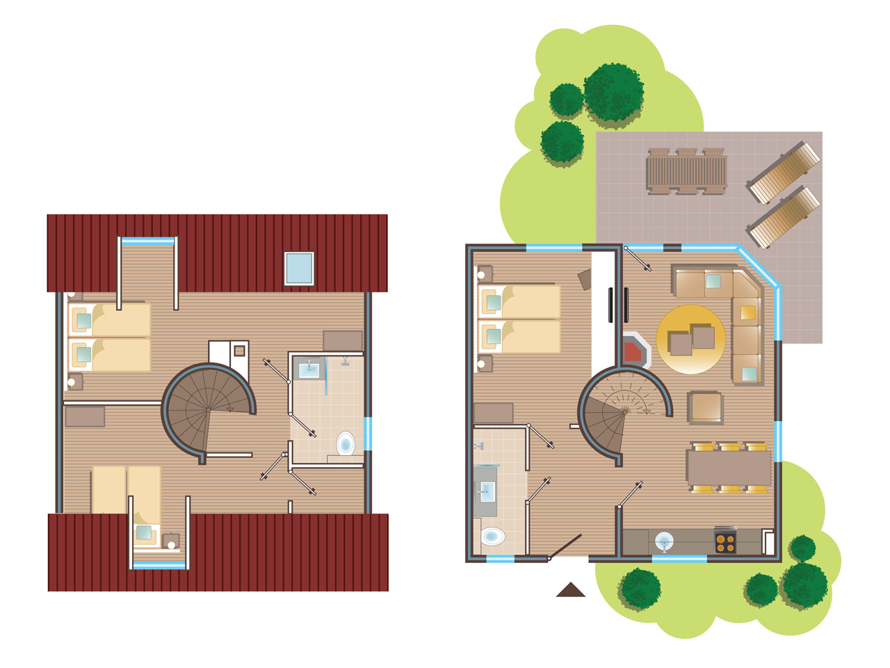 Center Parcs - 6 Personen Premium Ferienhaus für 7 Nächte (Anreise am 22.11.2024) im Park Nordseeküste