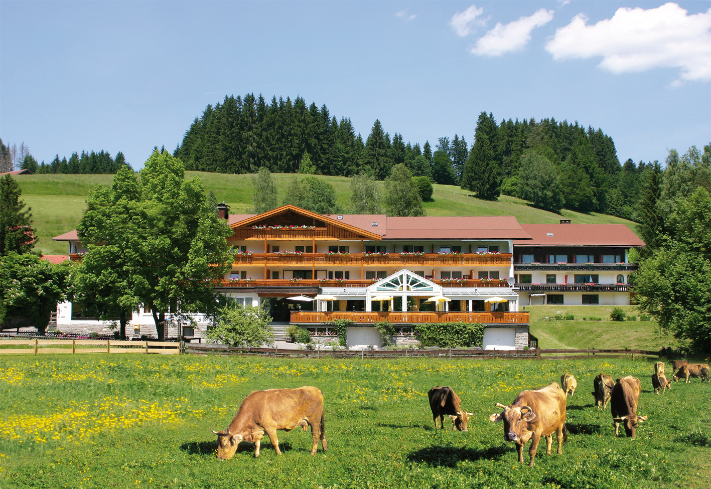 500€ Gutschein für  das Hotel Sonnenbichl am Rotfischbach
