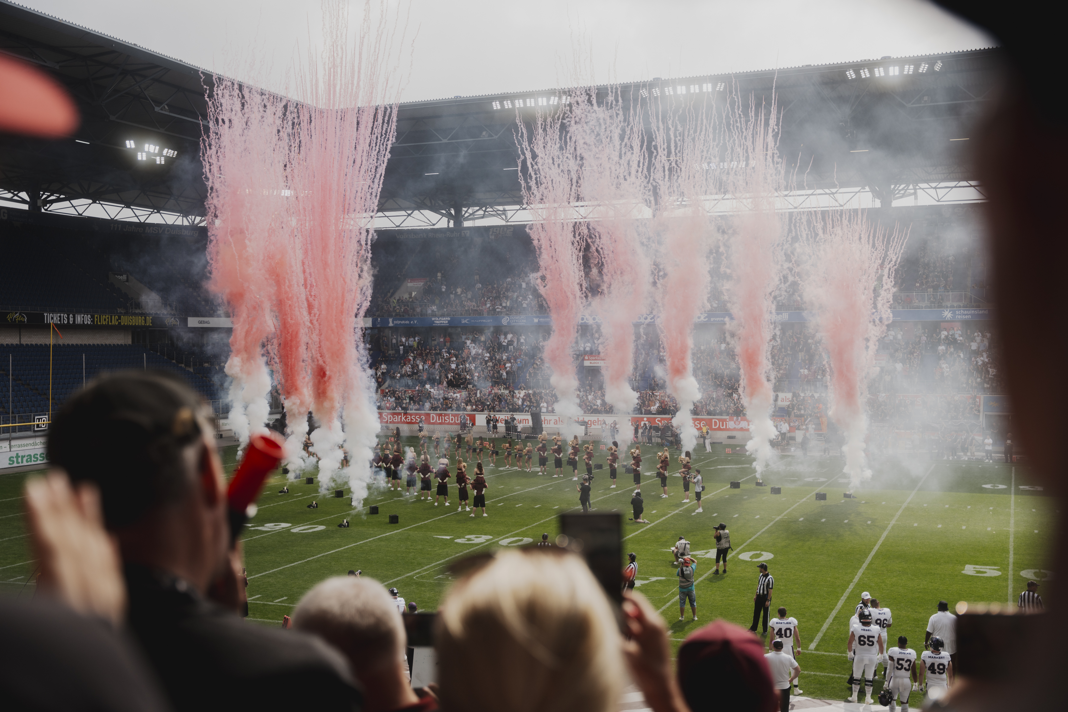 2 Business Tickets für das Spiel Nordic Storm gegen Rhein Fire am 17.08.2025 in Duisburg