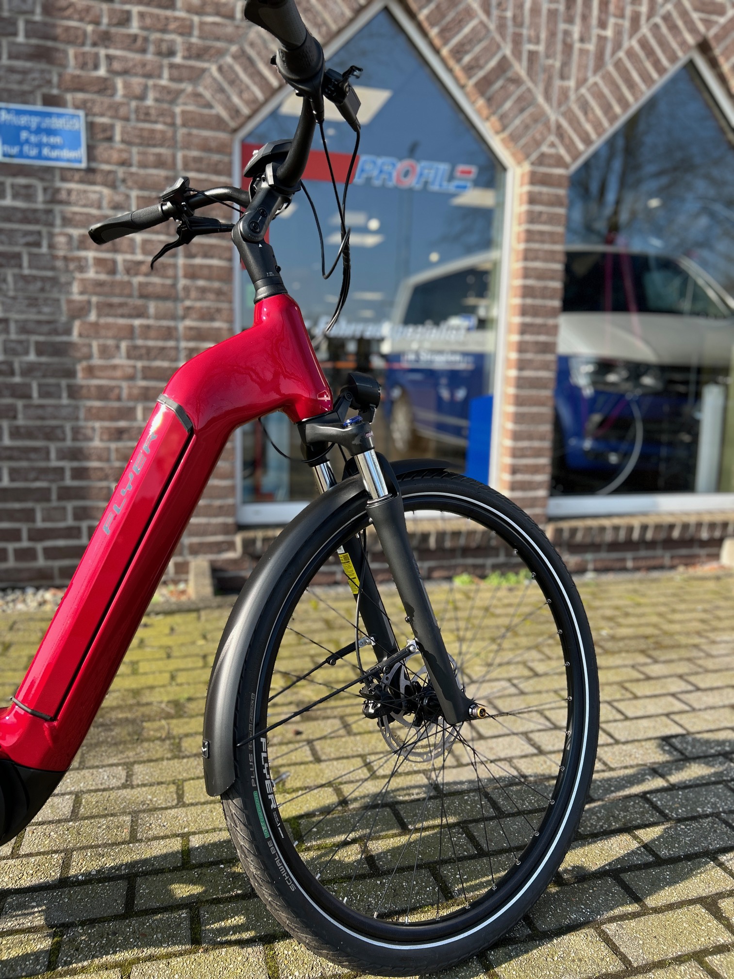 E-Bike Flyer Gotour 2  5.00 (Rot) von Zweirad-Center van de Stay in Straelen