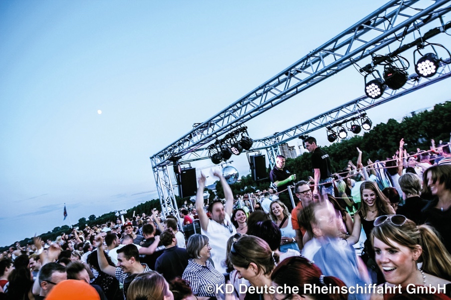 Schlager-Partyboot in Köln am 14.06.2025 mit Müller-Touristik