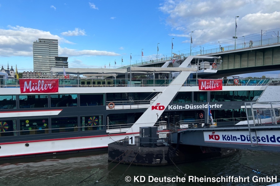 Schlager-Partyboot in Köln am 14.06.2025 mit Müller-Touristik