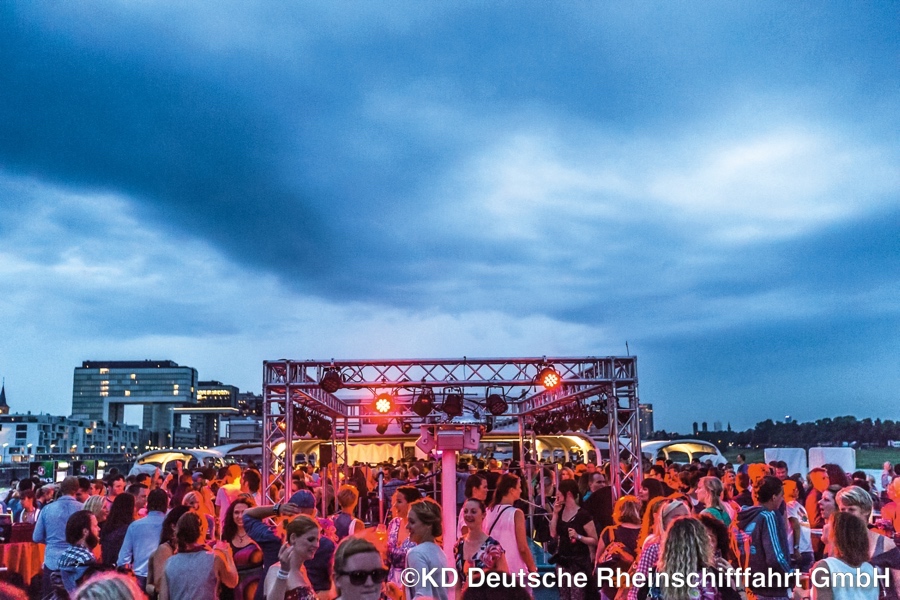Schlager-Partyboot in Köln am 14.06.2025 mit Müller-Touristik
