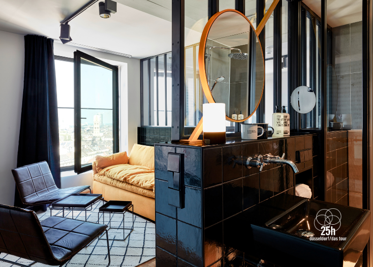 Städtetrip mit Stil: 2 Übernachtungen mit Frühstück im 25hours Hotel Das Tour in Düsseldorf!