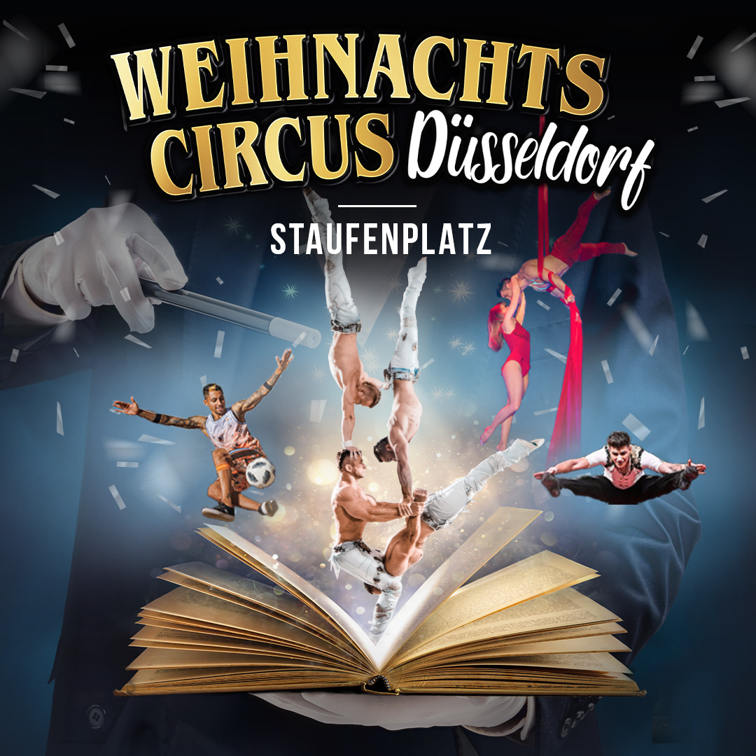 Ticketgutschein im Wert von € 100,- für die neue Show des Weihnachtscircus Düsseldorf