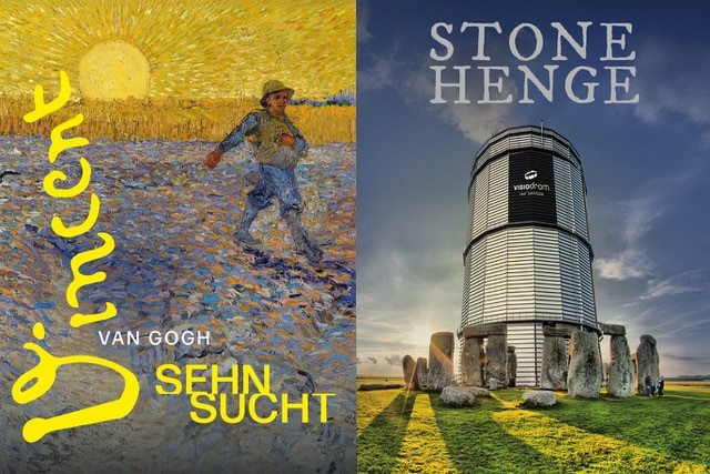 Kombitickets Stonehenge/Van Gogh für 2 Pers. für das Visiodrom Wuppertal