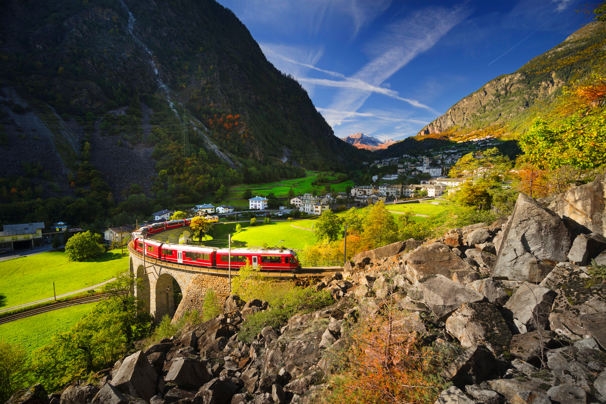 4 Tage / 3 Nächte Busreise inkl. Haustürabholung Bernina- & Glacier Express für 2 Personen von Glauch Reisen