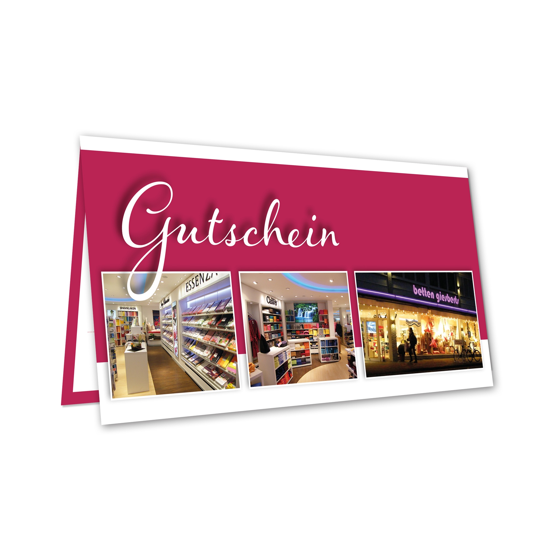 50,00 EURO-Gutschein für das gesamte Sortiment von Betten Giesberts